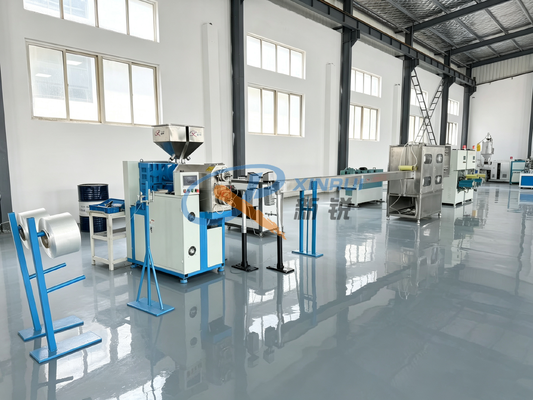 Quality  Single Double Color High Speed PVC Coating Yarn Polyester Yarn Making Machine For Curtain factory