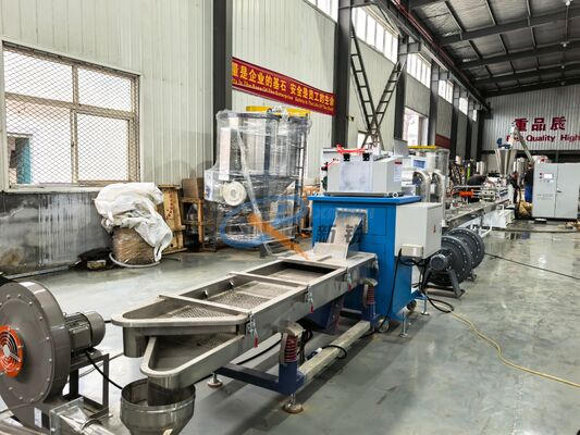 500KG/H TPR TPE  Water Cooling Strand Pelletizing Production Line