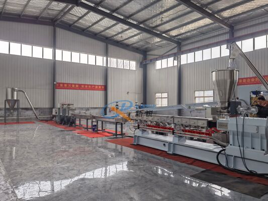 500KG/H TPR TPE  Water Cooling Strand Pelletizing Production Line