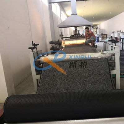 2m Plastic TPR TPE Carpet Coating Mat Making Machine Single screw
