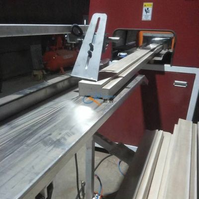 Good price PLC Control WPC PVC Hollow Door Frame Profile Extrusion Machine online