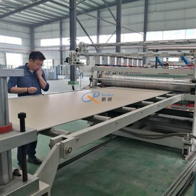 Good price Double Screw WPC PVC Foam Board Making Machine online