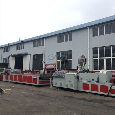 Good price SJSZ80 WPC PVC Hollow Door Panel Production Line online