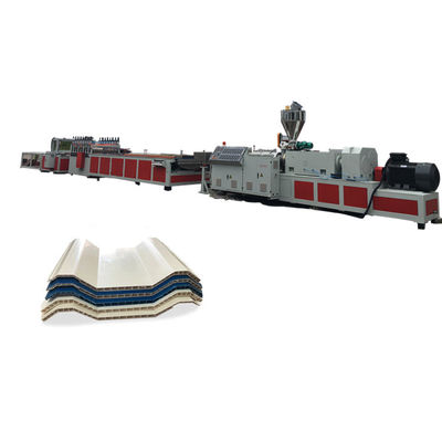 PVC ASA Corrugated Plastic Profile Machine