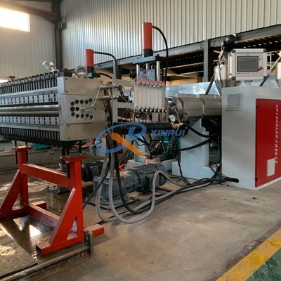 18mm Polypropylene PP Hollow Construction Formwork Production Line Single Screw